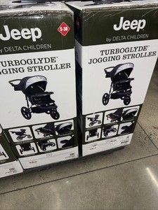 joymor wagon stroller 4 seater WonderFold - W4 Luxe Quad Stroller Wagon (4 Seater), Volcanic Black
