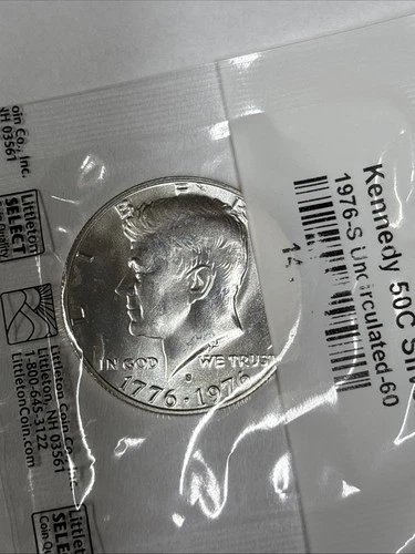 Kennedy Half Dollar Silver Bicentennial, Uncirculated 1776-1976 Mint S