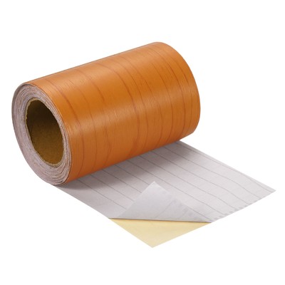 Wood Grain Tape 4''x33Ft Self Adhesive Grain Repair Patch Red Cherry