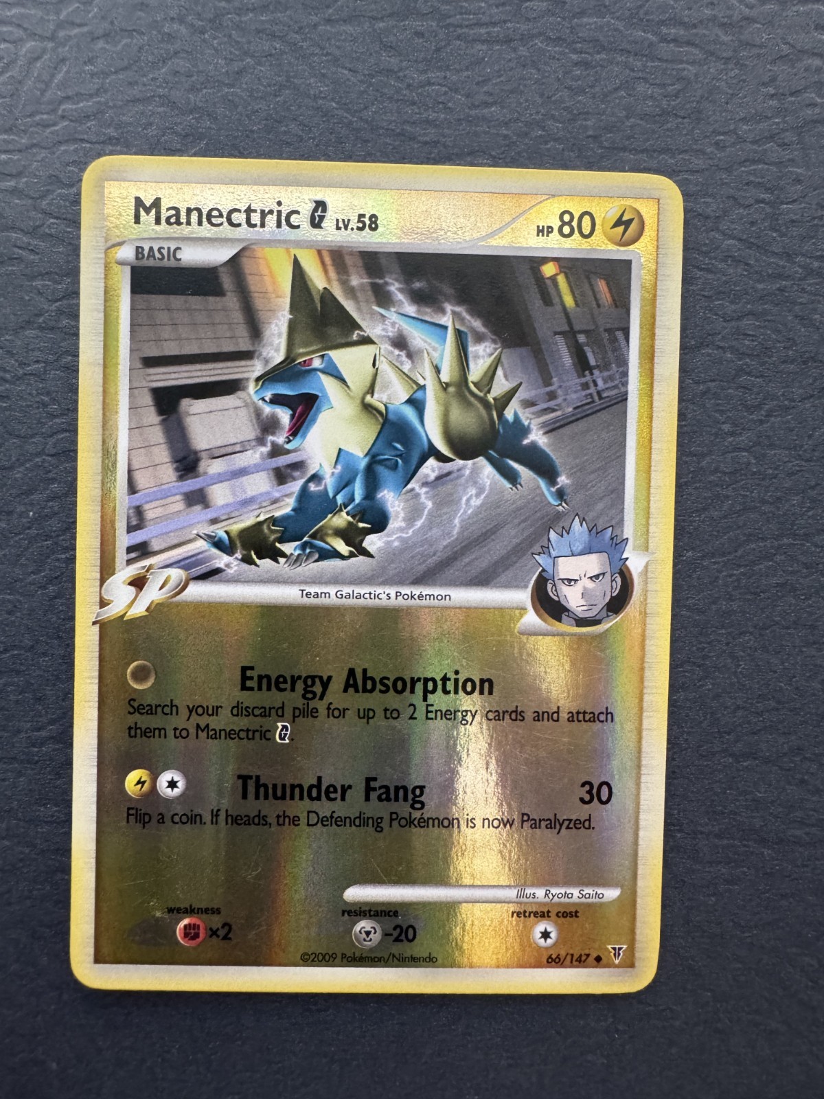 Pokemon TCG Manectric G 66/147 Supreme Victors Reverse Holo