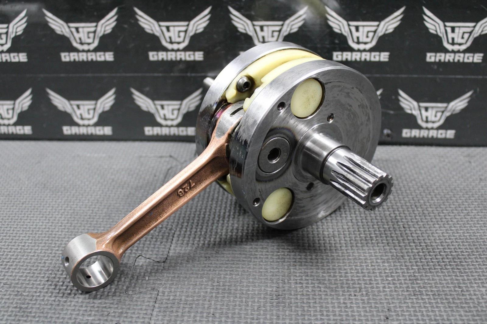 1999 2000 YAMAHA YZ250 HOT RODS CRANKSHAFT CRANK SHAFT ROD 5CU-11400-00-00 GOOD