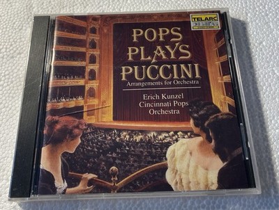 Pops Plays Puccini By Erich Kunzel & Cincinnati Pops Orchestra (CD) 1991 New.