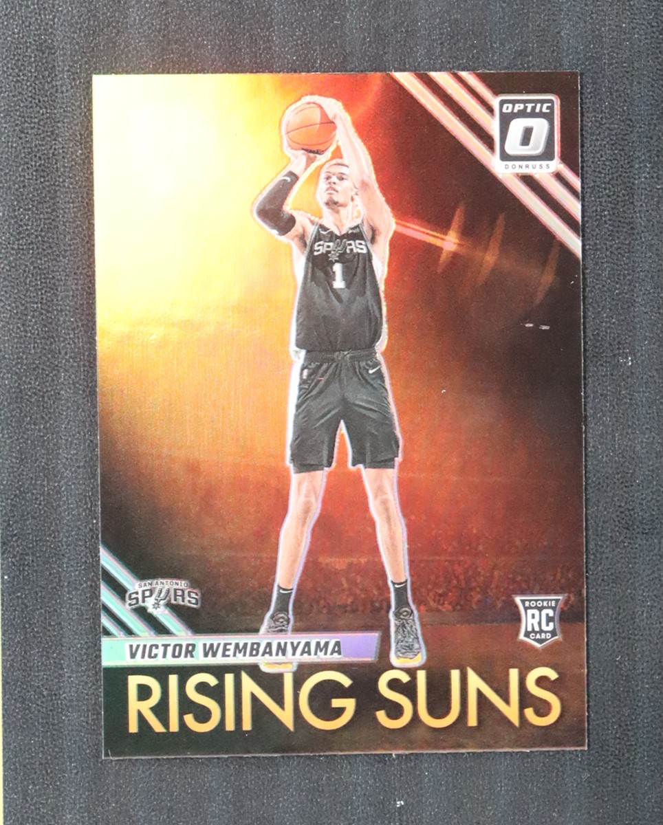2023-24 Panini Donruss Optic Victor Wembanyama #11 Rising Suns RC Holo Silver