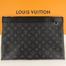 Louis Vuitton Pochette Discovery Eclipse Lv Clutch Bag M62291 Used