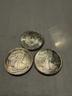 (3) 1/10 Ounce Silver Eagle .999 Fine Art Bars Prepper Ingot Bullion