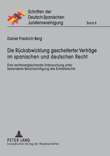 Die RüCkabwicklung Gescheiterter VerträGe Im Spanischen Und Deutschen Recht Dani-image