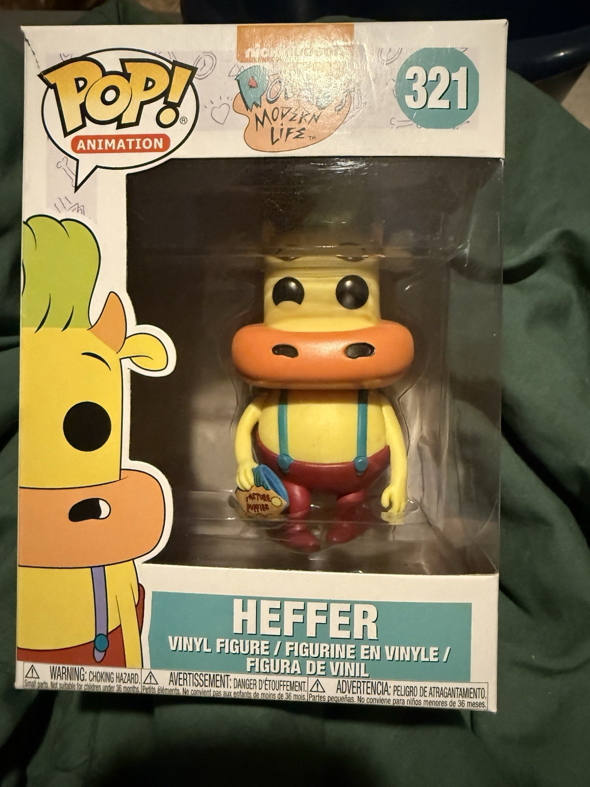 Funko Pop! Animación: Nickelodeon Rocko'S Modern Life Heffer #321