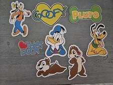 Disney's Goofy/Donald/Pluto/8 Piece Printed Scrapbook Embellishment Die Cuts