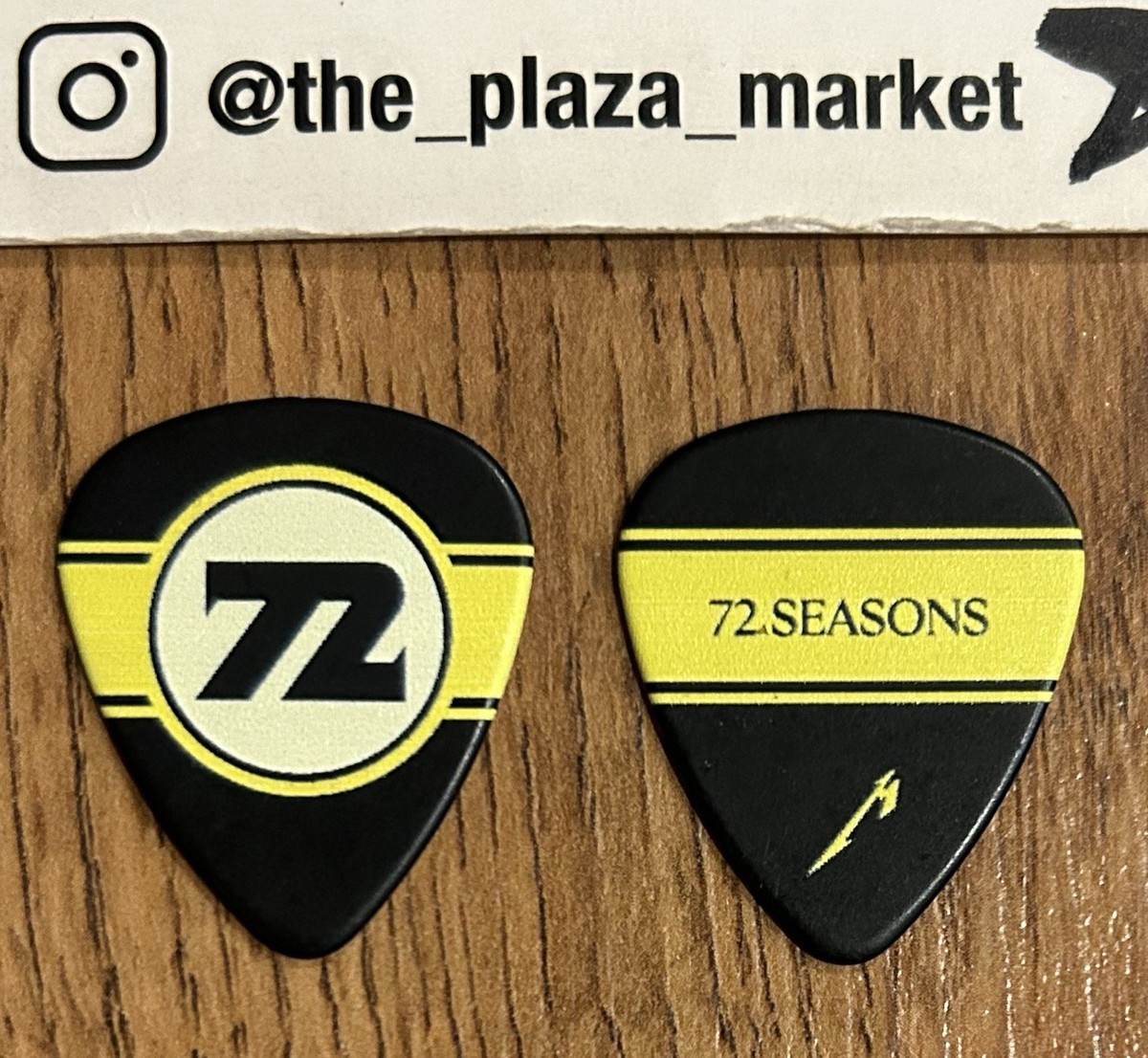 Metallica M72 Seasons 2025 Tour Guitar Pick (1) official | eBay