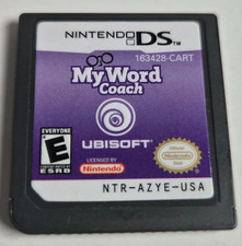 My Word Coach Nintendo DS Authentic Tested Cartridge Only
