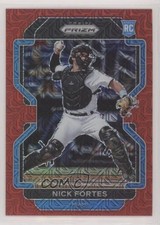 2022 Panini Prizm Tier II Red Mojo Prizm 120/149 Nick Fortes #172 0c6