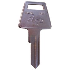 KABA ILCO 1045L-AM3L Key Blank,Brass,1045L-AM3L,PK10 12Z005