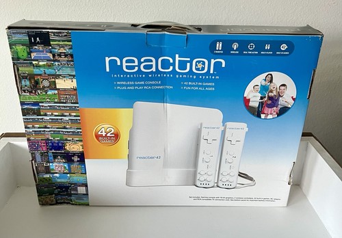 Wireless Gaming System Reactor Interactive 42 Built in Games | eBay