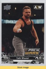 2023 AEW All Elite Wrestling Silver Foil Pack Wars Cash Wheeler #69 READ 1h72