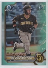 2022 Bowman Chrome Prospects Aqua Refractor /125 Brandon Valenzuela #BCP-28 0z8v