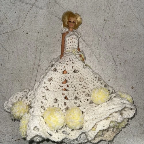 Vintage 1966 Mattel Francie Barbie Doll with Dress 11.5in Tall Made in Japan