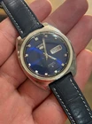 SEIKO 6319-8030 BLUE DIAL MENS WATCH AUTOMATIC VERY RARE