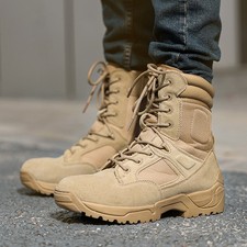 US Men's Military Boots Combat Tactical Boots Hiking Motorcycle Army Boots