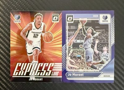2024-25 Optic - Ja Morant - Express Lane & Purple Holo Prizm Set Grizzles