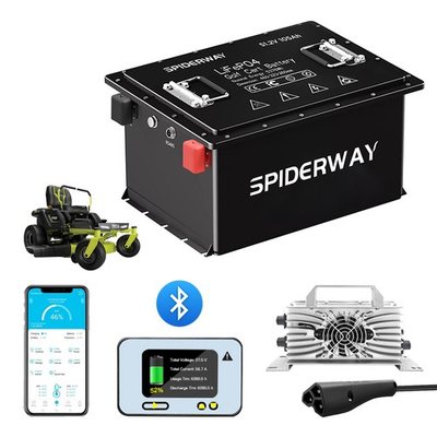 #ad 48V 105Ah RYOBI Electric Lawn Mower Replacement Lithium Battery Kit W 25A Charge $899.99