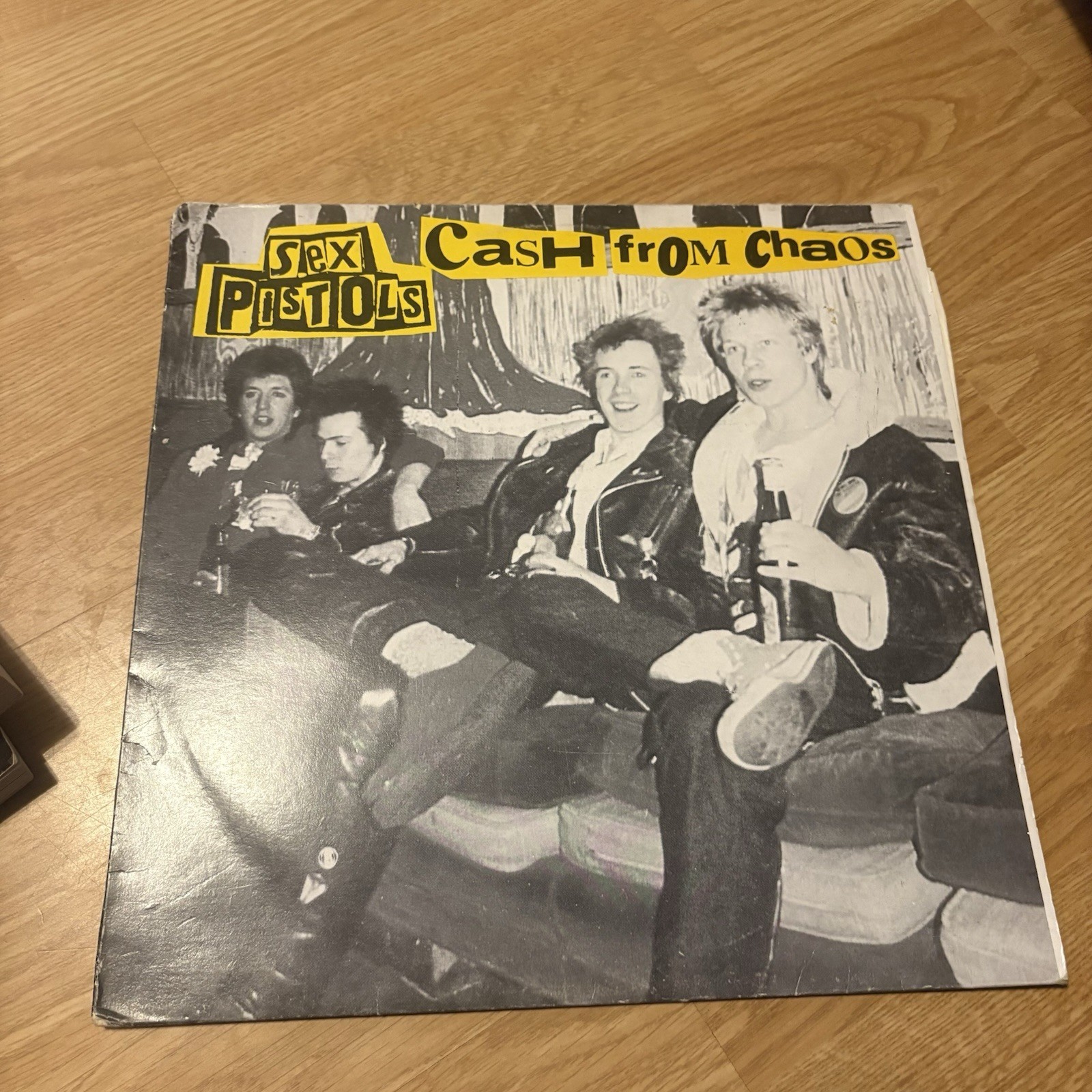 Cash From Chaos by Sex Pistols Rare 12” Vinyl Free P&P See Images & Description