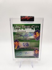 Charlie Sheen Ray Liotta John Cusack 2022 Leaf Vibrance Triple Auto 6/6 Chicago