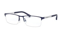 Emporio Armani EA1041 Eyeglass Frames 3131 55mm Blue Rubber