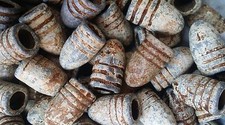 Antique Old Dug Relics Civil War Era Crimean War Minnie Lead Bullets