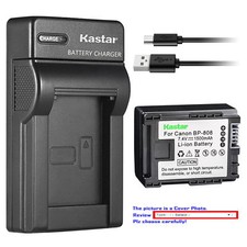 BP-808 CG-800 Battery or Slim Charger for Canon FS40, FS100, FS200, FS300, FS400