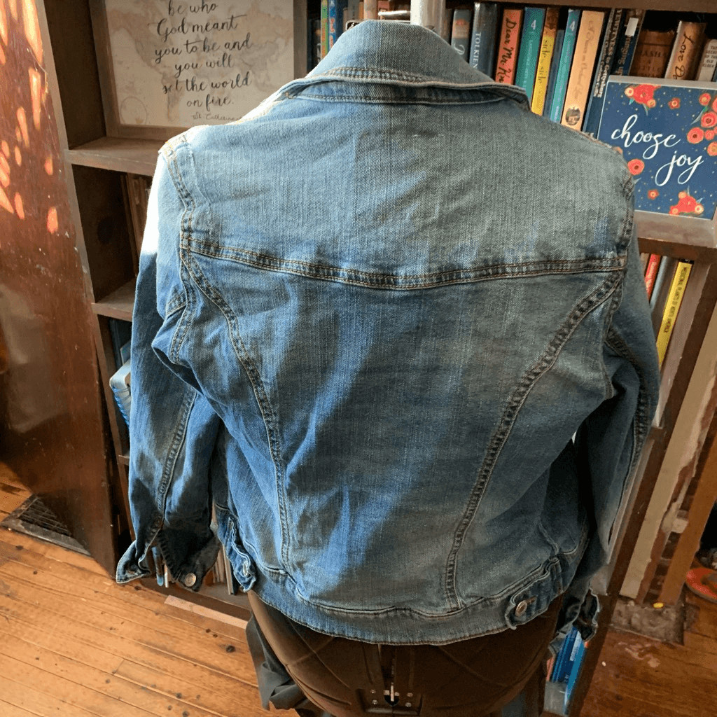 Mossimo denim medium wash M normcore basic classi… - image 2