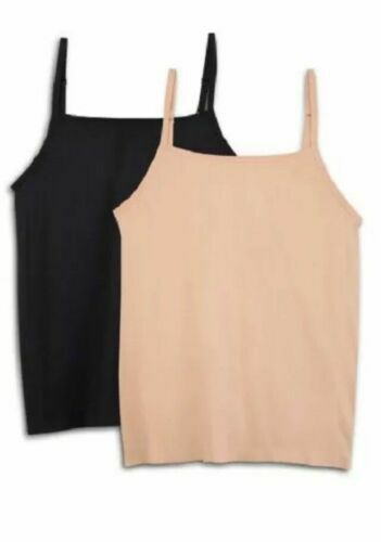 Fit for Me® by Fruit of the Loom® Womens' SEAMLESS Camis 2-Pack "Wear 2 Ways" - Picture 3 of 7