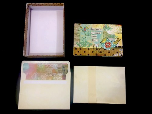 LET YOUR DREAMS TAKE FLIGHT - LANG PETITE NOTE CARD SET - ARTIST LISA KAUS, NEW! - 第 2/12 張圖片