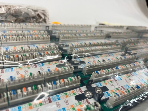 Patch Panel UTP 96 Port Ethernet CAT6 RJ45 110 also CAT5 with Removable Modules - Picture 2 of 10