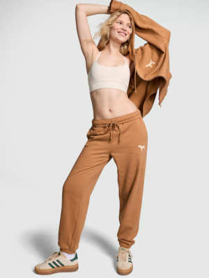 Victoria's Secret Pink Ivy Fleece Full Zip Hoodie + Campus Pants
