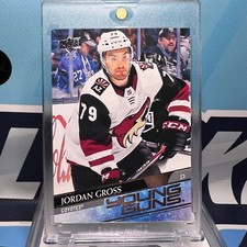 2020-21 Upper Deck #466, JORDAN GROSS RC YG 🔥🔥🔥 Young Guns Rookie