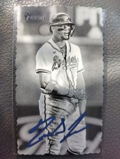 2023 Topps Heritage - Ronald Acuna Jr - Deckle Edge Oversized Boxloader BRAVES