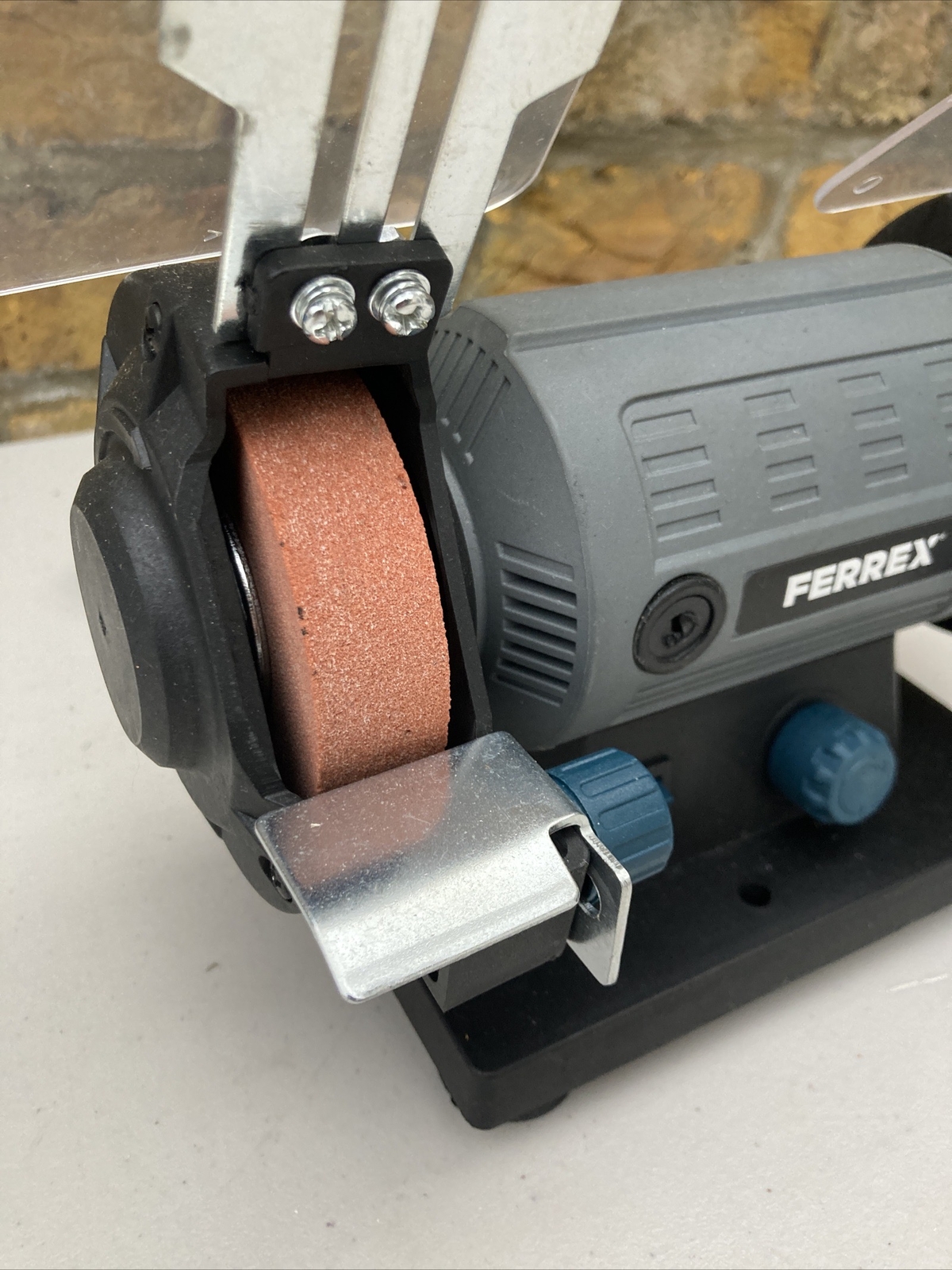Ferrex Mini Bench Grinder eBay