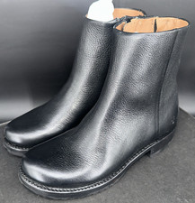 FRYE  WOMENS  VERONICA  INSIDE ZIP  BLACK  LE...
