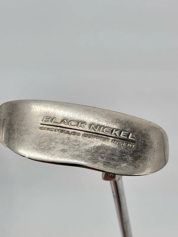 Affinity Black Nickel CNC Milled Copper Insert Putter RH Steel 35.5” BN2  - Image 2 of 4