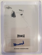 2017 Leaf Metal Perfect Game Black PP Brandon Neeck Autograph RC 1/1 Auto