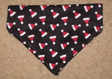Christmas Santa Hats Dog Bandana - 5 sizes XS-XL