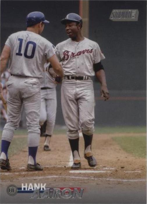 2023 Topps Stadium Club - Hank Aaron #103 - 1 of 1