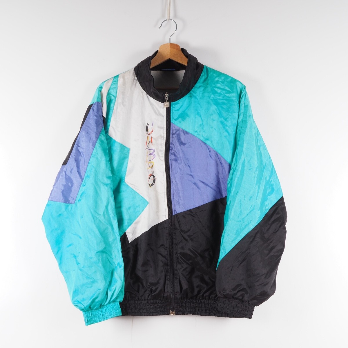 Umbro Vintage Men's Colorblock Jacket Track Top size L Large