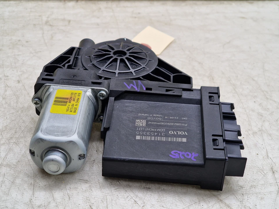 Volvo S90 2017-2021 OEM puerta delantera izquierda ventana motor 31453355 Foto 4 de 4