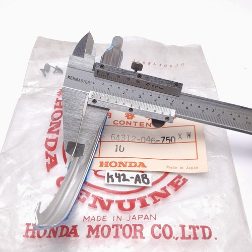 HONDA GENUINE C50 C65 C70 C90 FORK TOP COVER UNDER STAINLESS STRIP (1pc) - Picture 4 of 6