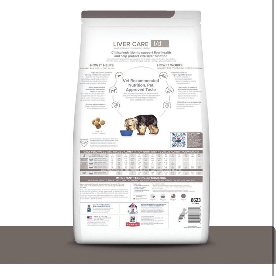 Hill's Science Diet Dog Food Liver Care I/d 17.6lb eBay