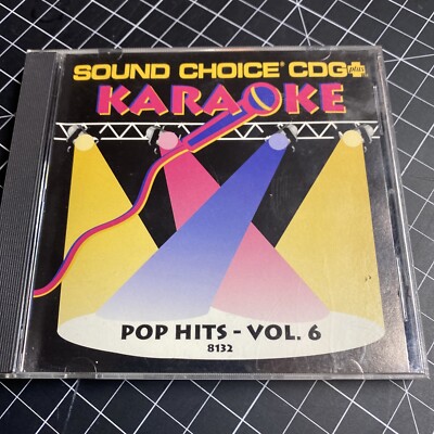 Sound Choice Karaoke Vol. 6 POP HITS 8132  CDG - BOYZ II MEN,GIN BLOSSOMS,ARETHA