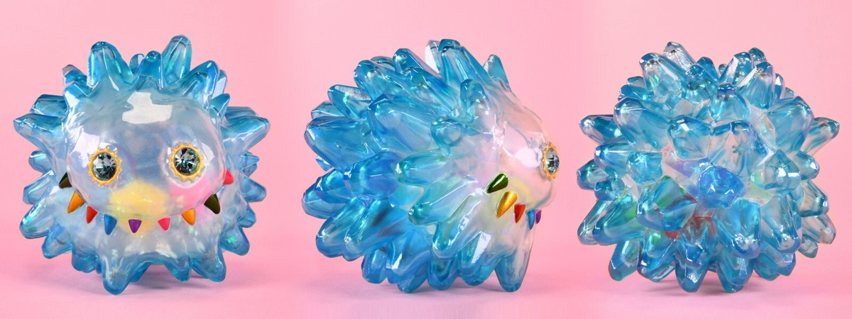 INSTINCTOY Big Ice Liquid Poppin' Blue Designer Figure Sofubi