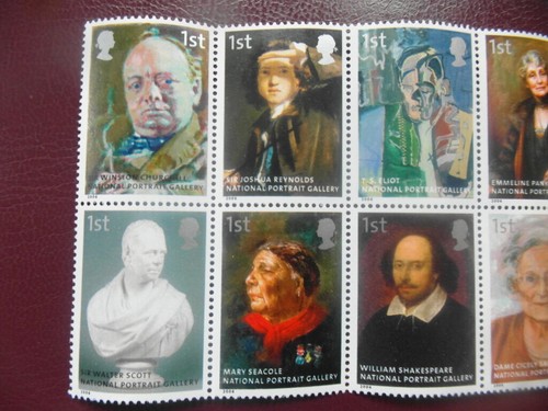 Stamps Great Britain 150th Anniv.National Portrait Gallery18th July 2006 blk.10. - 第 3/4 張圖片