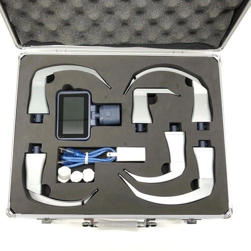 Digital Video Laryngoscope Color TFT LCD Reusable Sterilizable Blades Optional - Picture 16 of 16